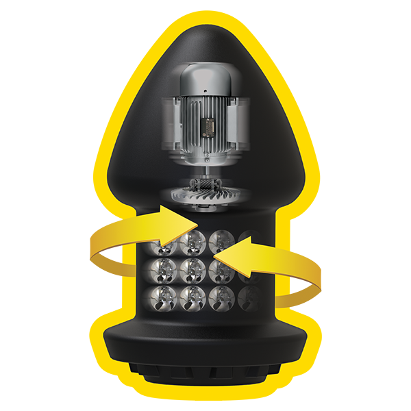 Fort Troff Robo Rimmer Slim with Remote