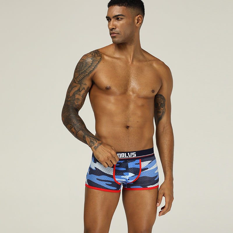 Orlus Denver Trunk  Camo Blue