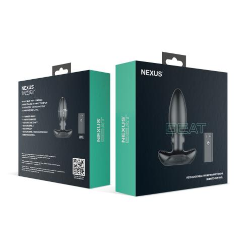 Nexus BEAT Rhythmic Vibrating Butt Plug With Remote
