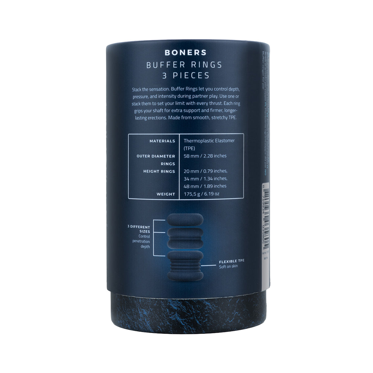 Boners Buffer Rings Set Blue