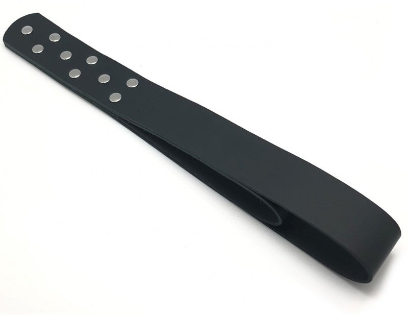 The Red Double Leather Paddle 44.5cm x 5cm