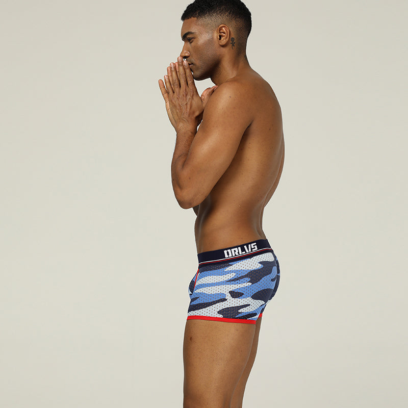 Orlus Denver Trunk  Camo Blue