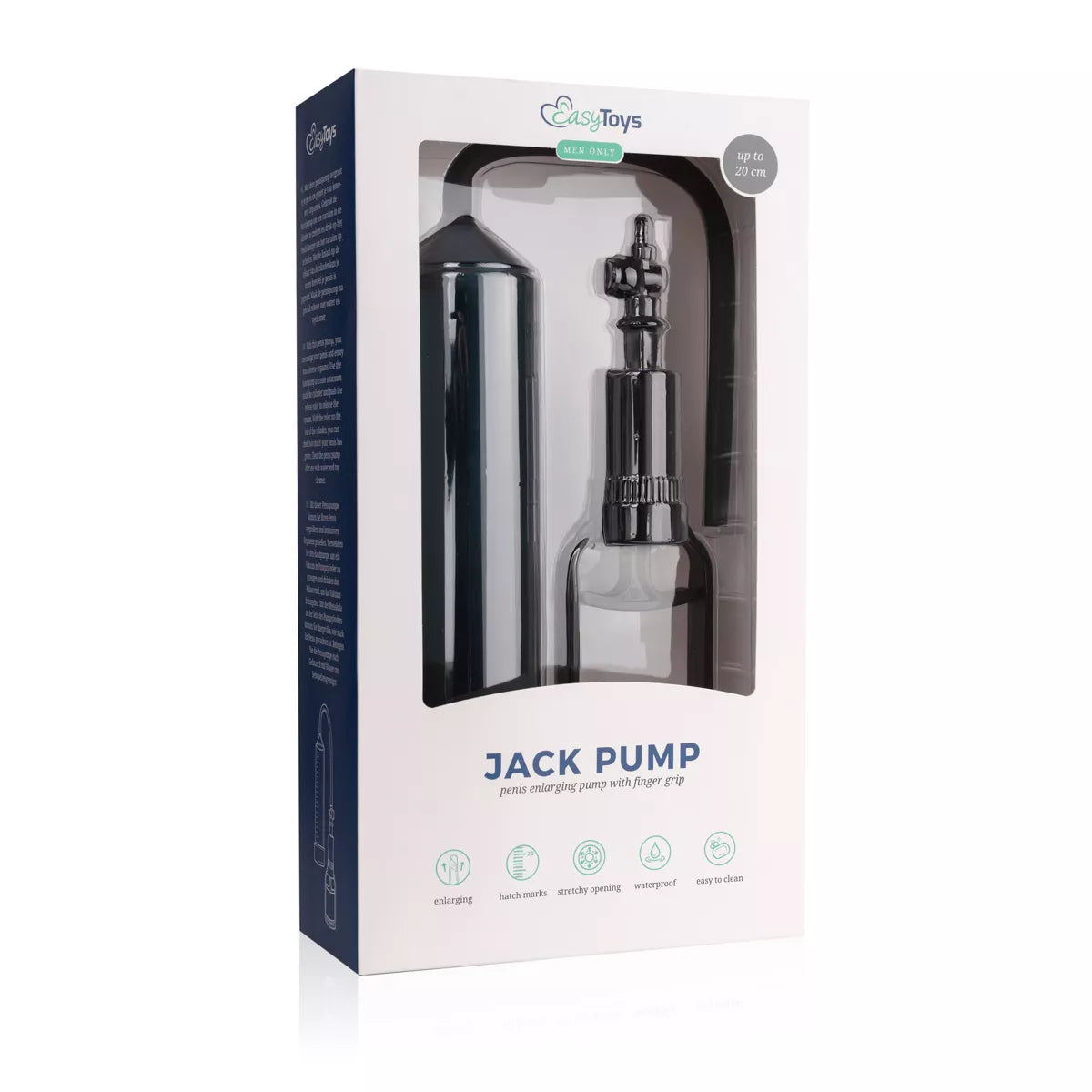 EasyToys Finger Grip Penis Pump Black