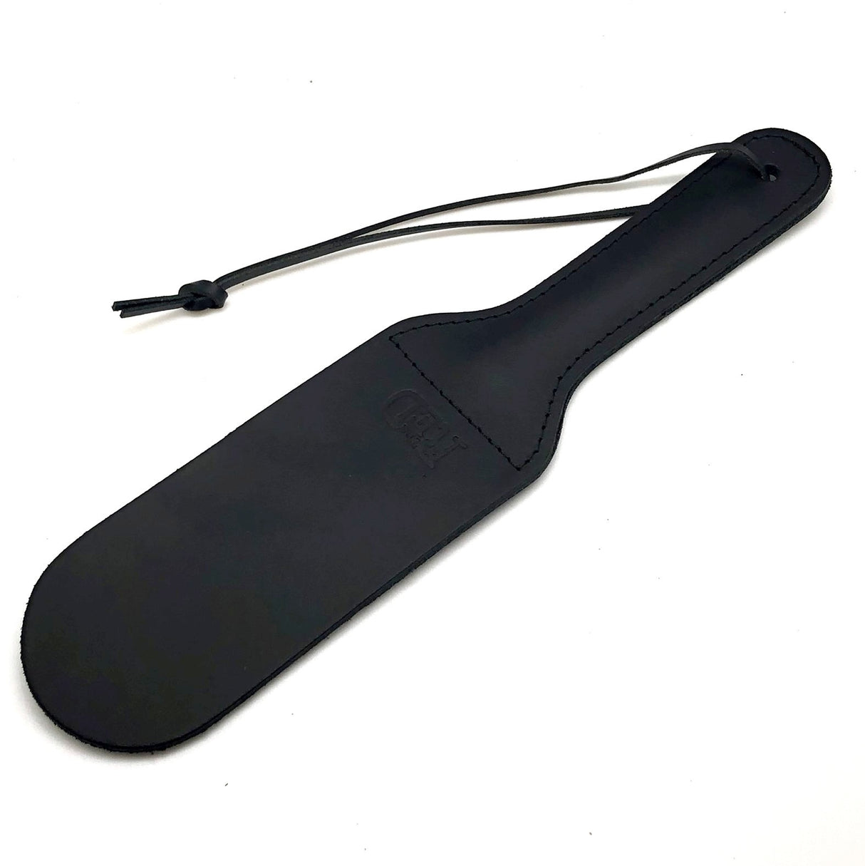 The Red Double Leather Paddle 31cm x 7cm