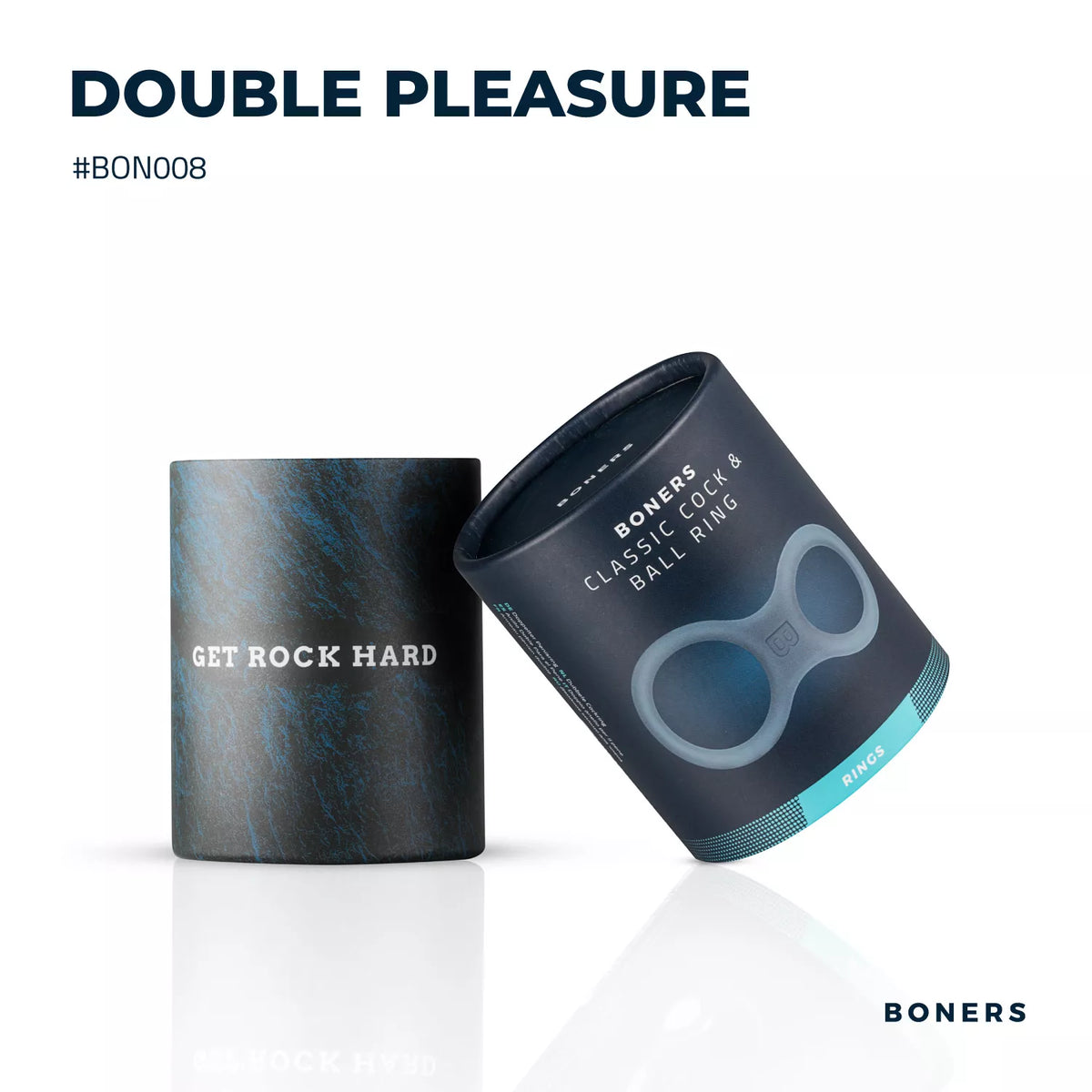 Boners Silicone Cock Ring & Ball Stretcher