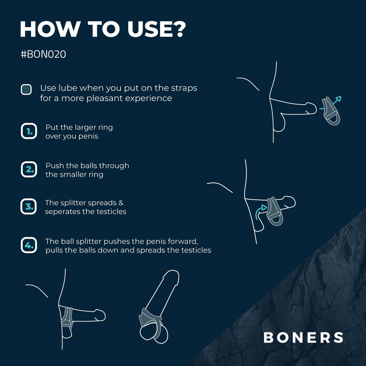 Boners Liquid Silicone Ball Splitter