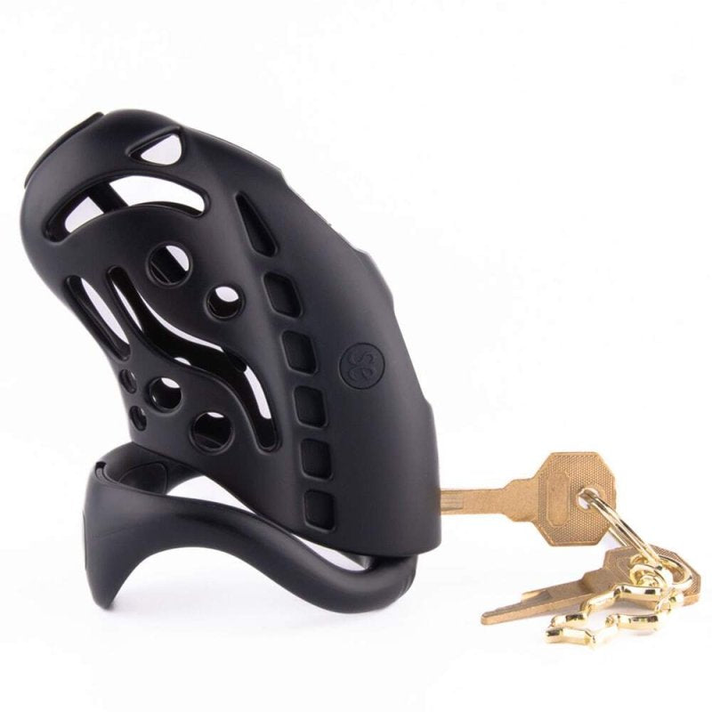 LOCK4D Wireless Punishment Chastity Cock Cage
