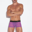 Code 22 Sheer Mesh Boxer Grape