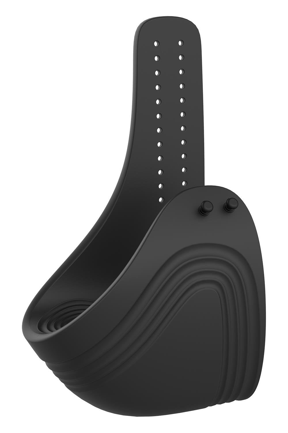 Ram Rod Adjustable Vibrating Cock Ring with Remote