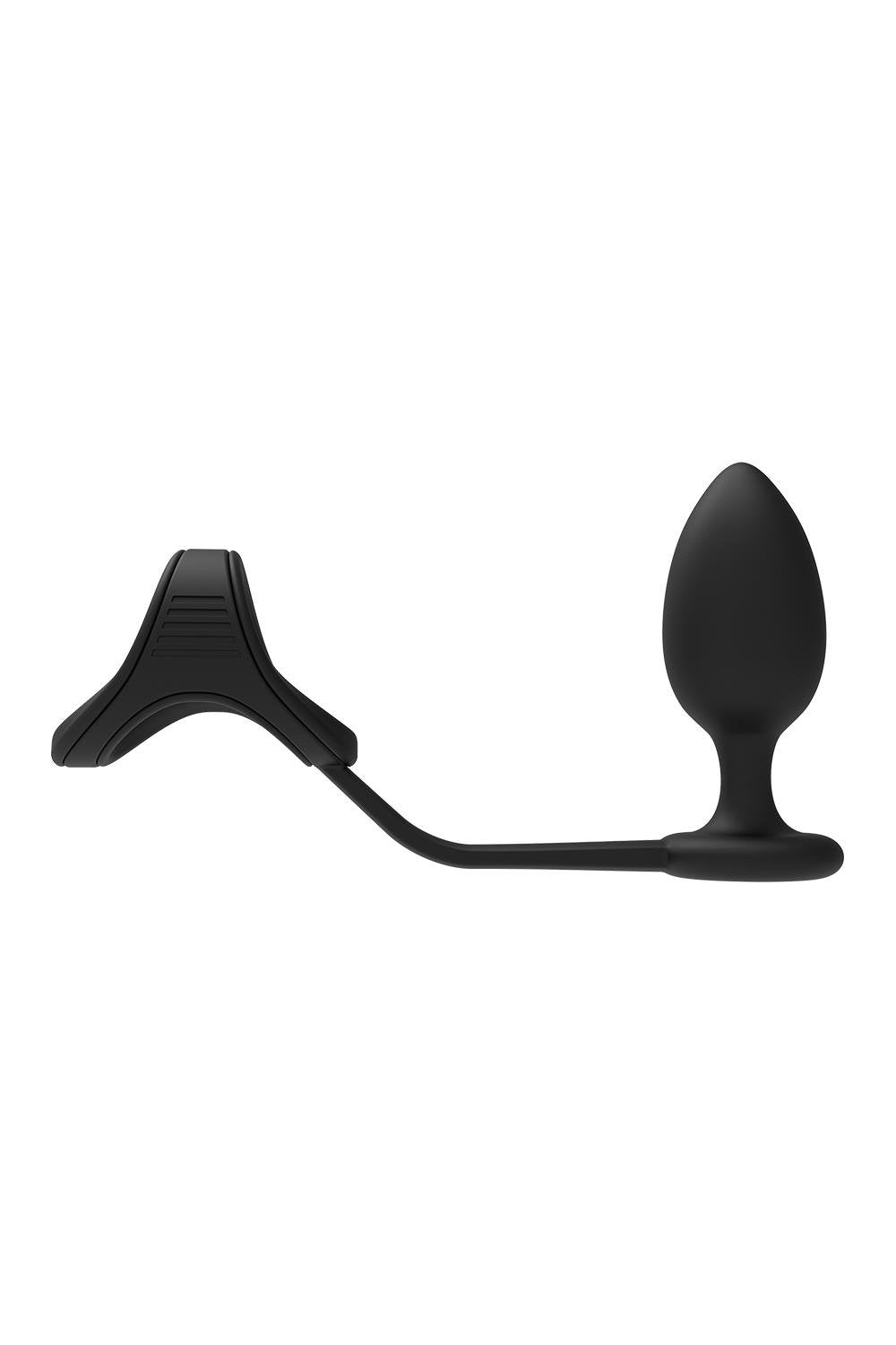 Ram Rod Cock Strap with Anal Plug