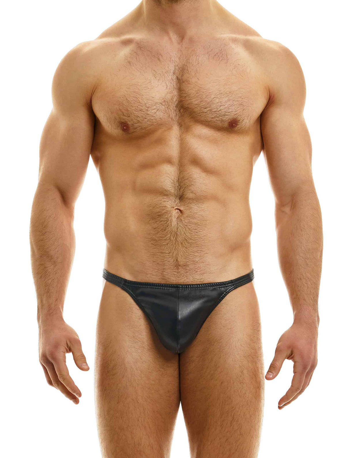 Modus Vivendi Pleasure Ball Thong Black Leather