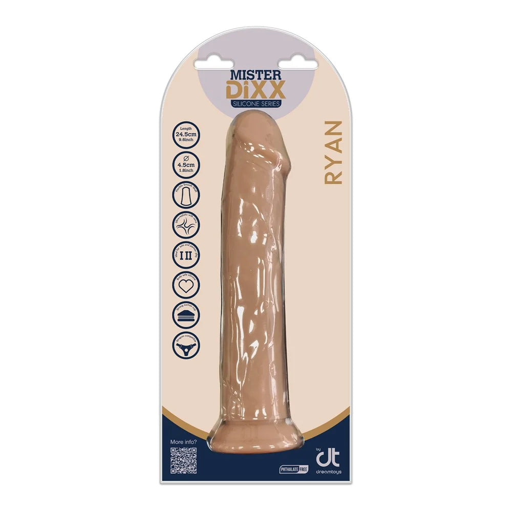 Mister Dixx Ryan 9.6 Inch Silicone Dong Light