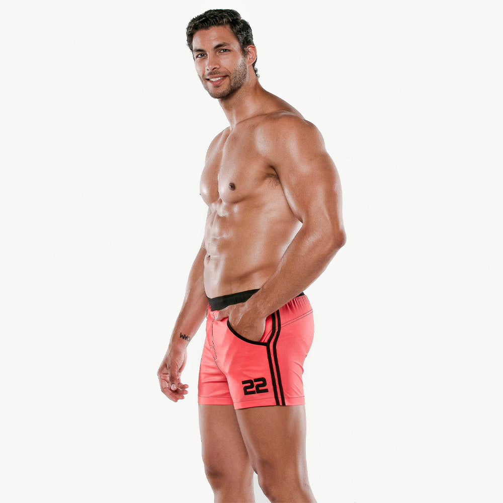 Code 22 Medley Swim Short Coral