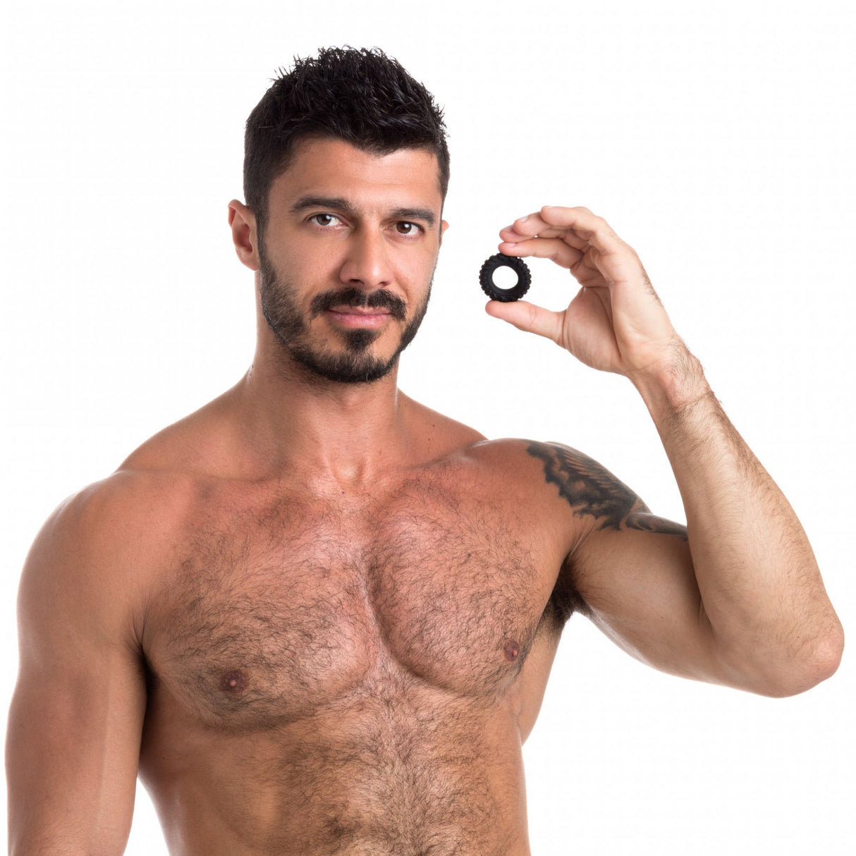 Sport Fucker Traction Cock Ring Black