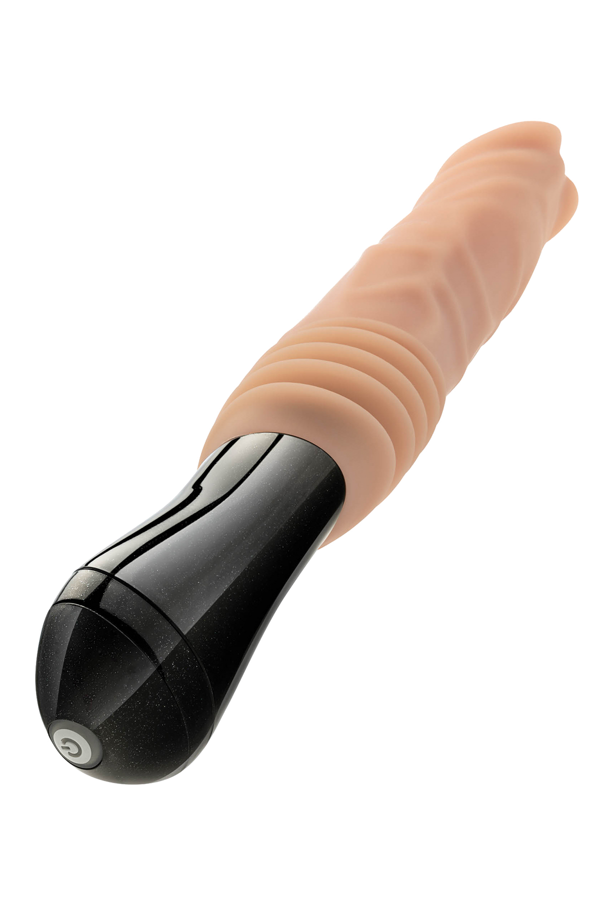 Dr Skin Silicone Dr Knight Thrusting Gyrating Vibrating Dildo 5 Inch Light