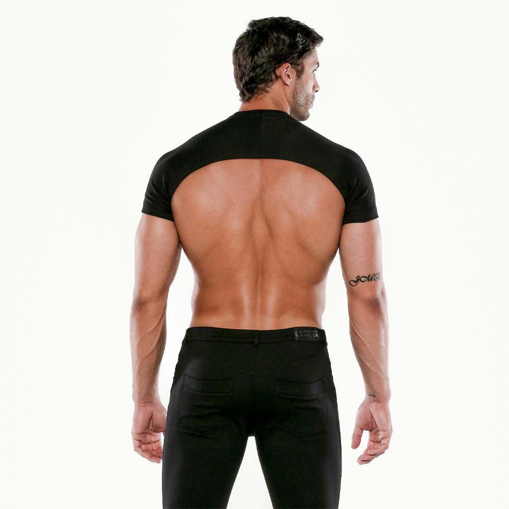 Code 22 Micro Sleeve Top Black