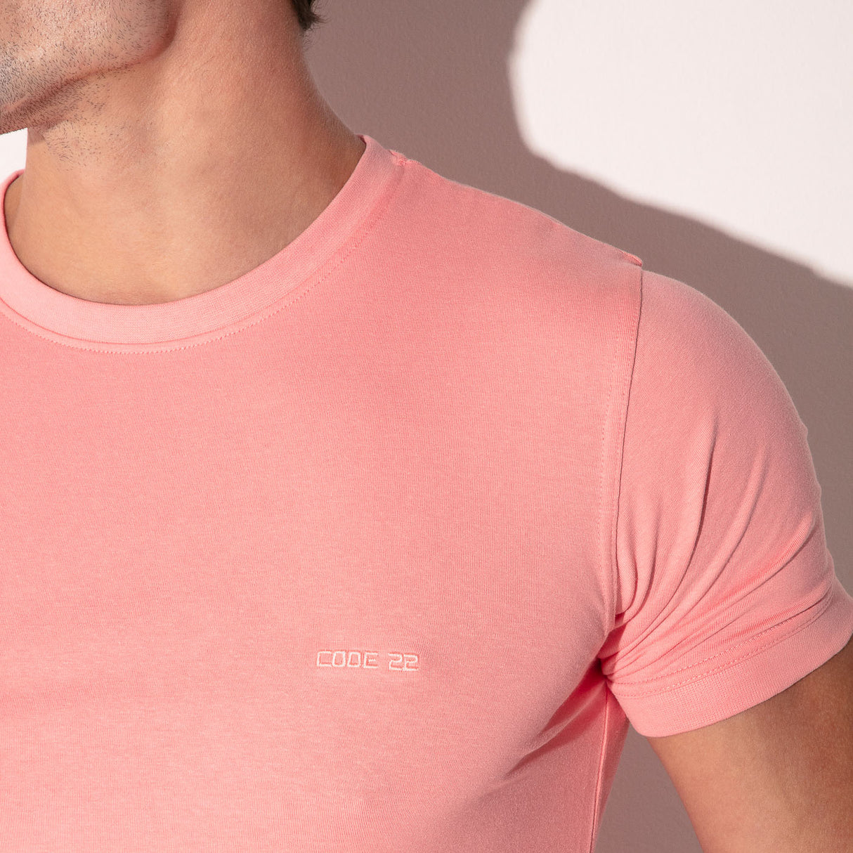Code 22 Essential T Shirt Pink