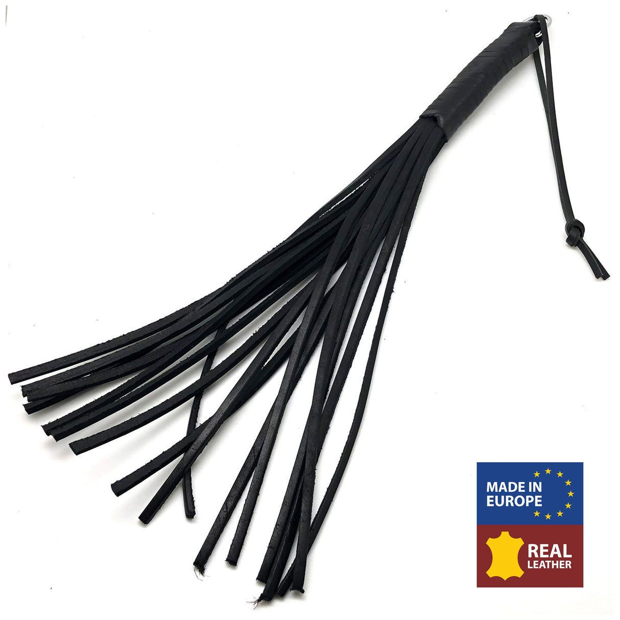The Red Leather Flogger Strings 43cm