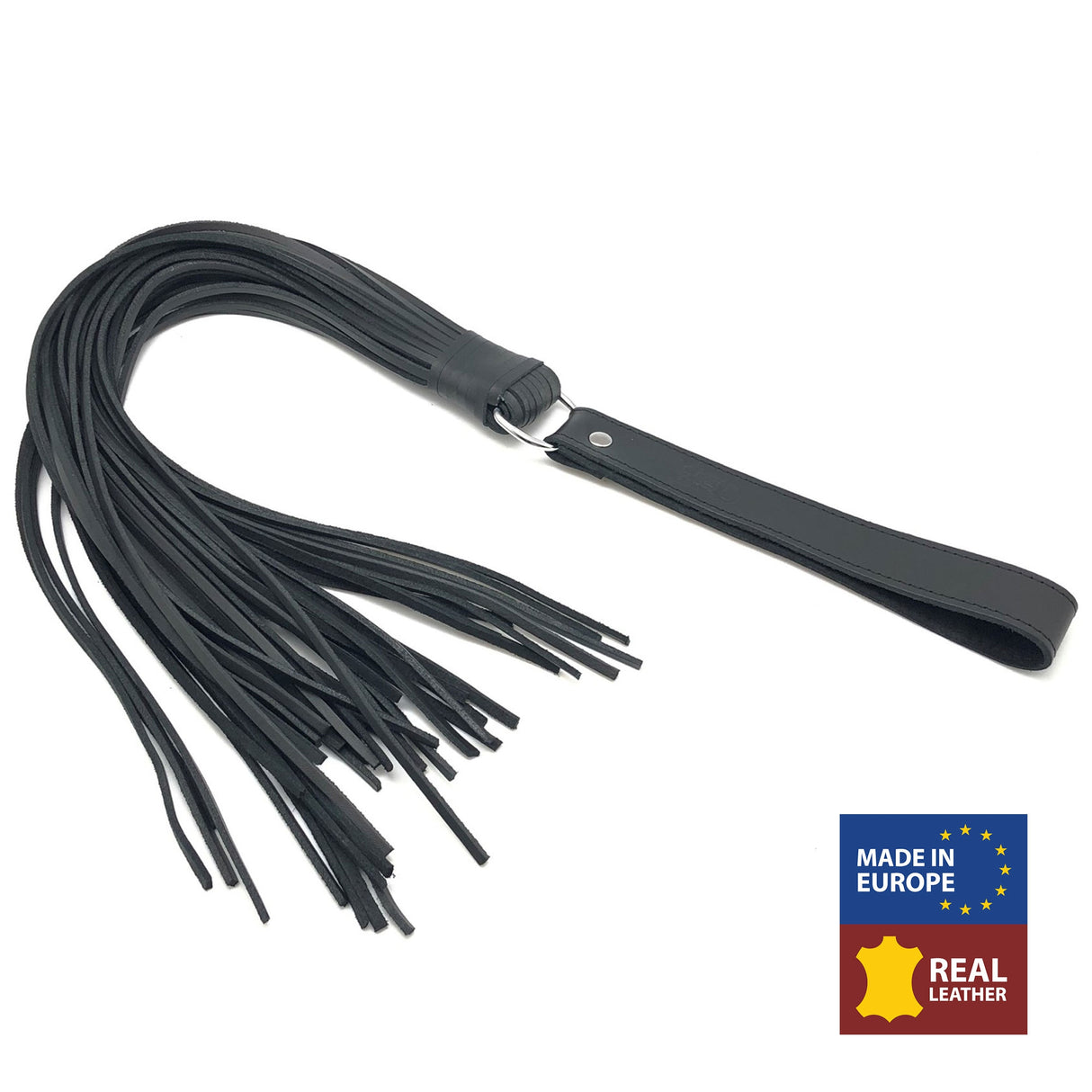 The Red Leather Flogger Strings 75cm