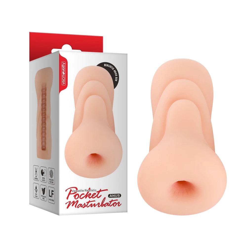 Extreme Realistic Anus Pocket Masturbator
