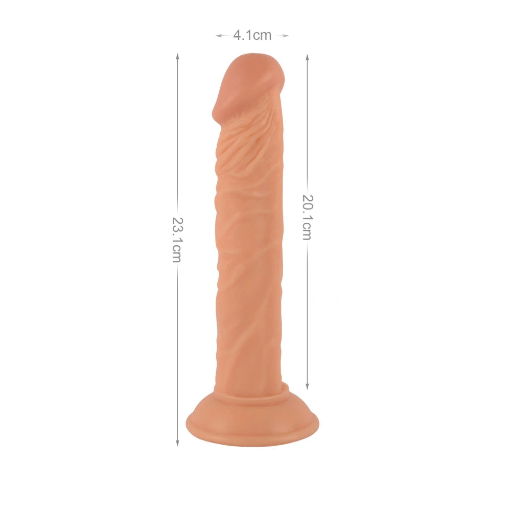 Mr. Rude Realistic Dong 9.1" Flesh