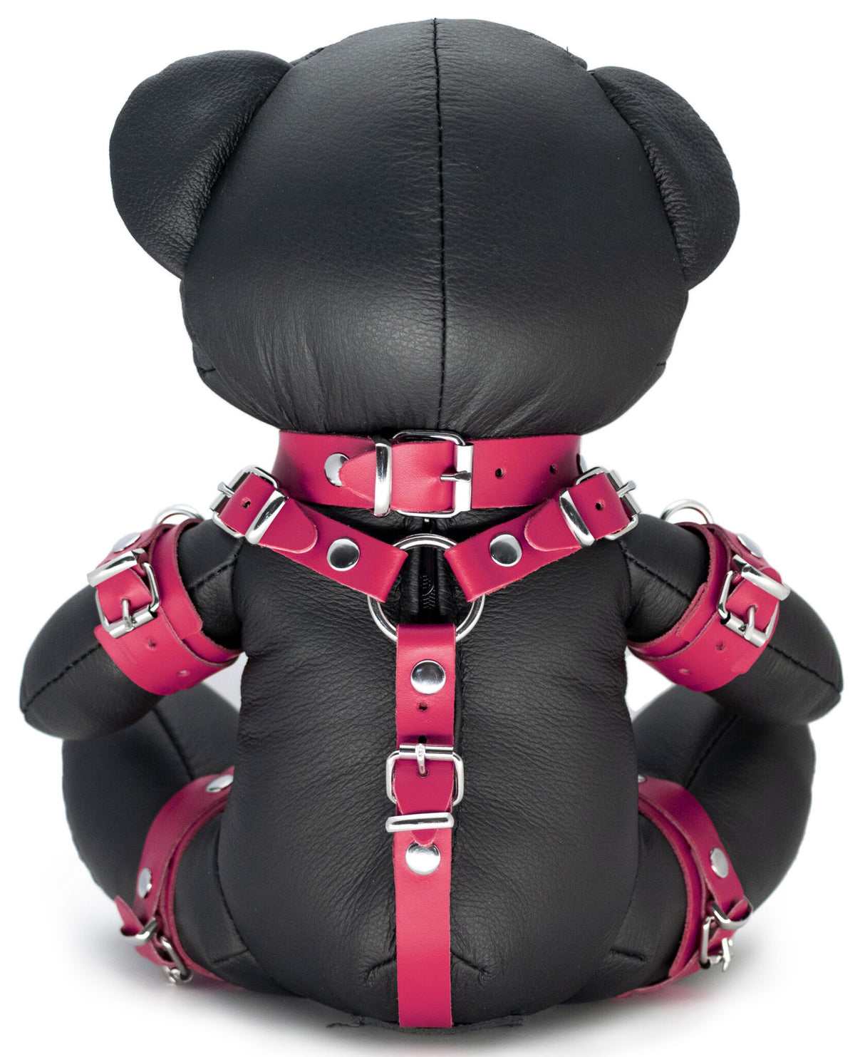 The Red Leather BDSM Bear Bendy Pink