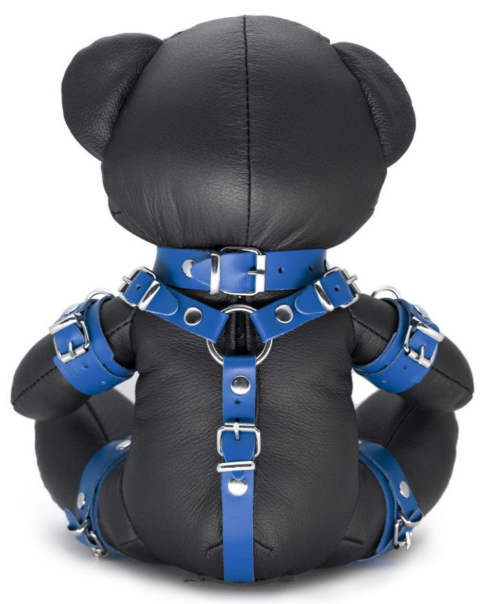 The Red Leather BDSM Bear Bendy Blue