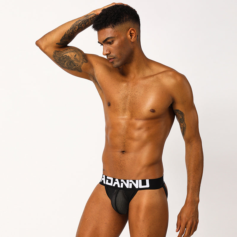ADANNU Houston Jockstrap Black