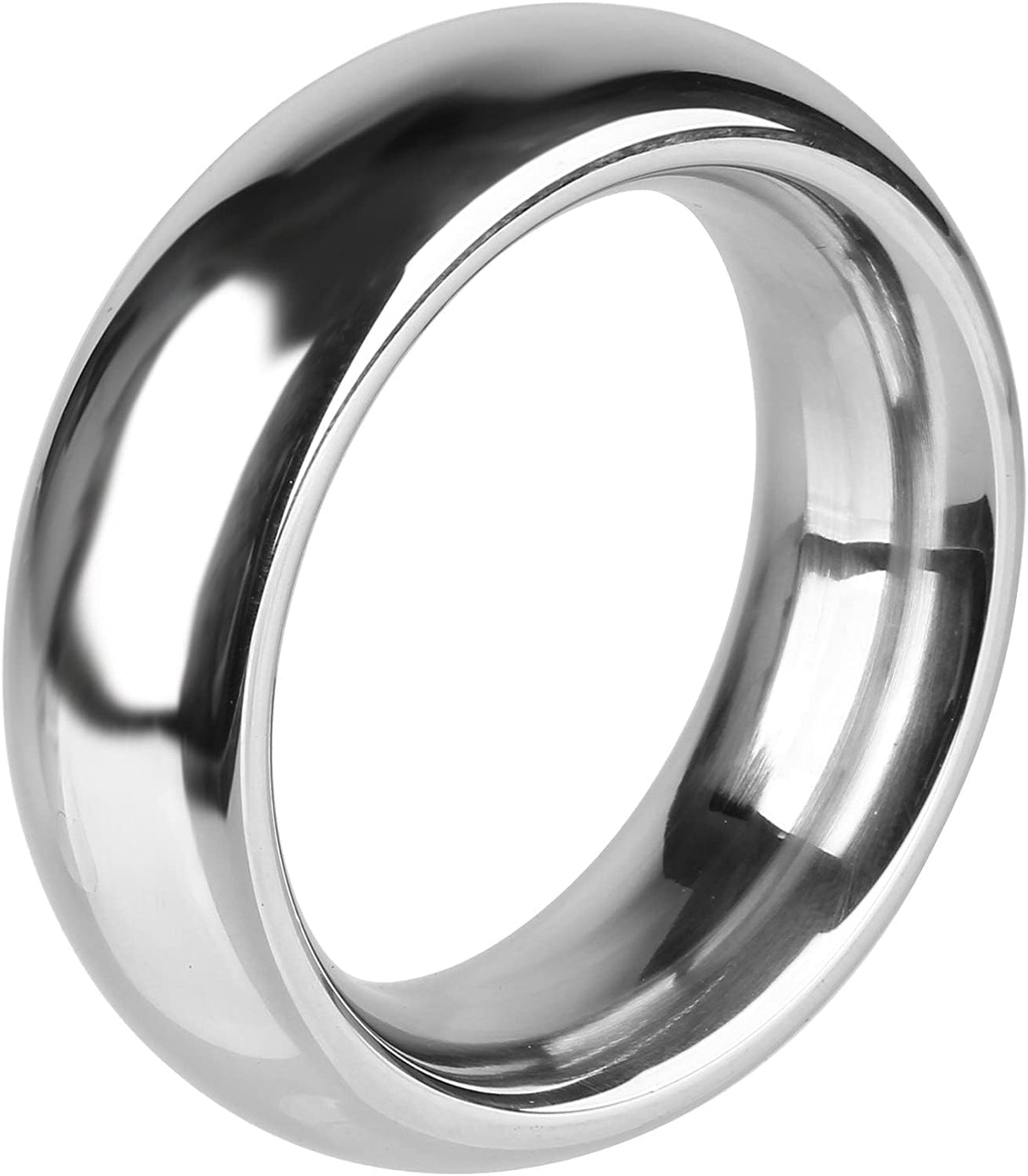 ruff GEAR Stainless Steel Heavy Donut Cock Ring Small 55mm x 20mm