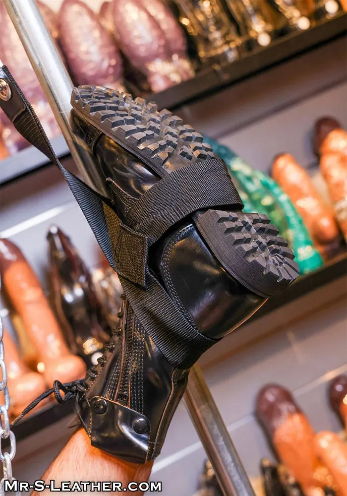Mr S Leather Nylon Webbing Tri Stirrups