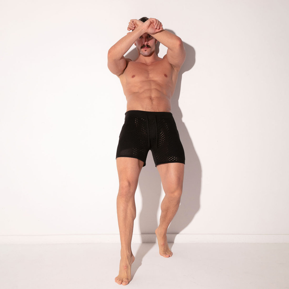 Code 22 Mosaic Short Black
