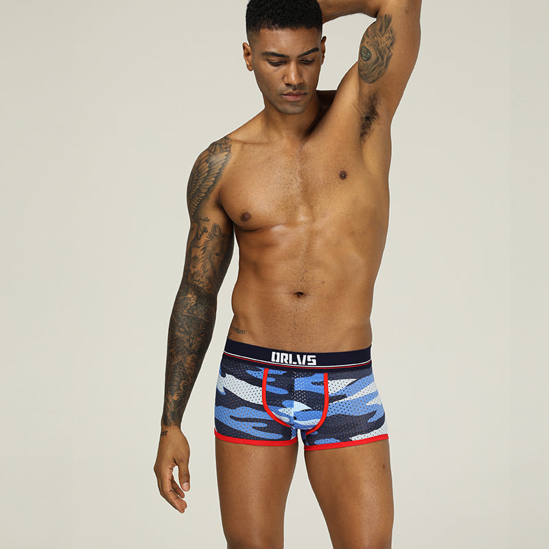 Orlus Denver Trunk  Camo Blue