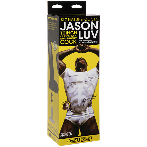 Doc Johnson Signature Cocks Jason Luv Dildo 10 Inch