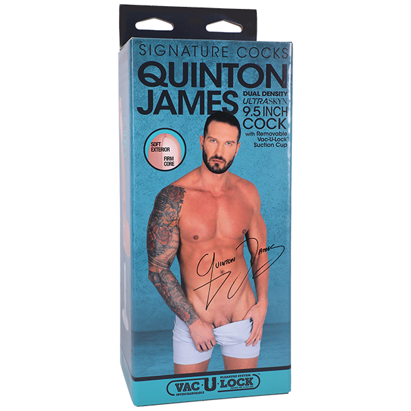 Doc Johnson Signature Cocks Quinton James Dildo 9.5 Inch