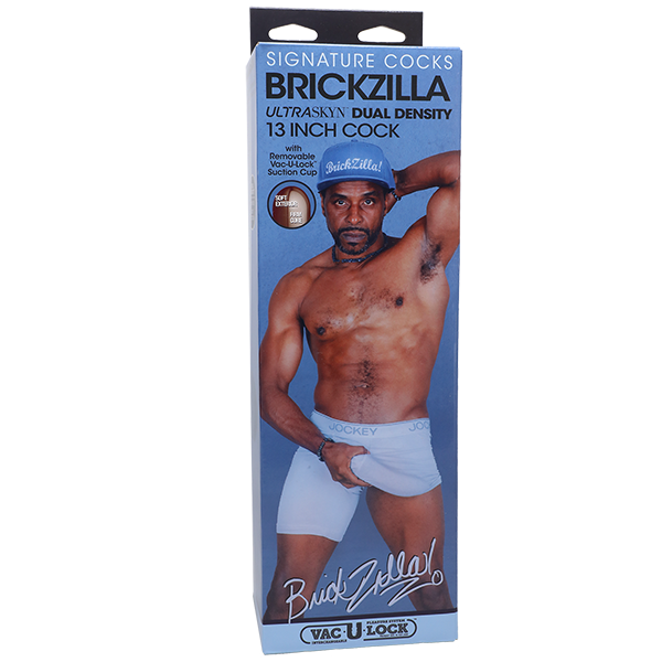 Doc Johnson Signature Cocks Brickzilla Dildo 13 Inch