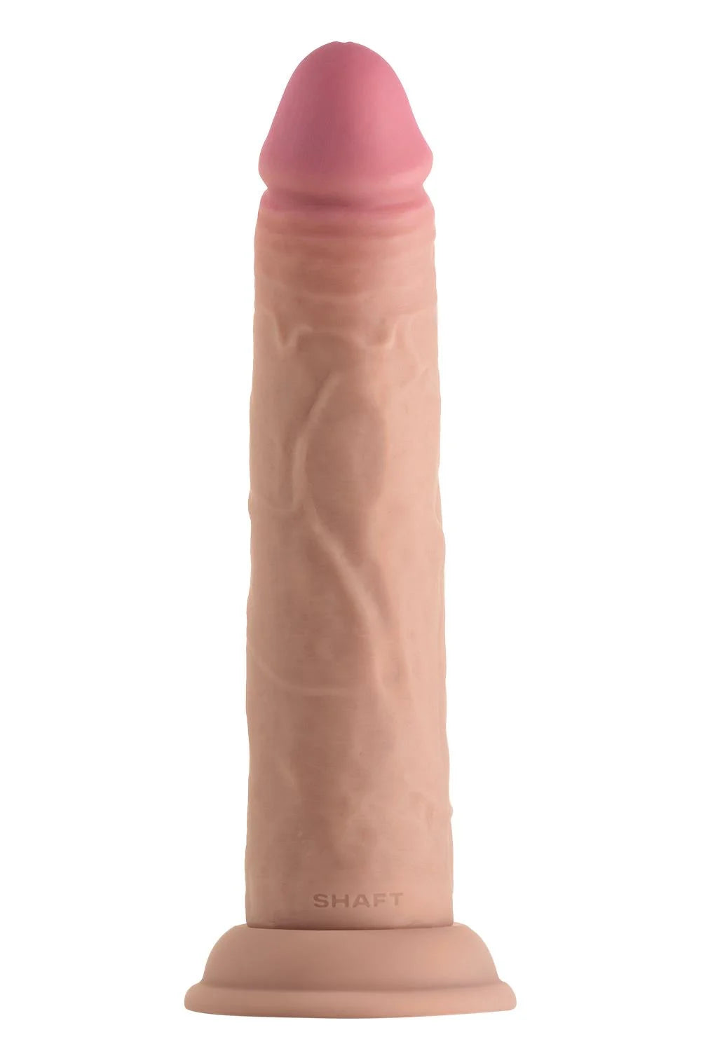 Shaft Liquid Silicone Dong Model J 8.5 Inch Light