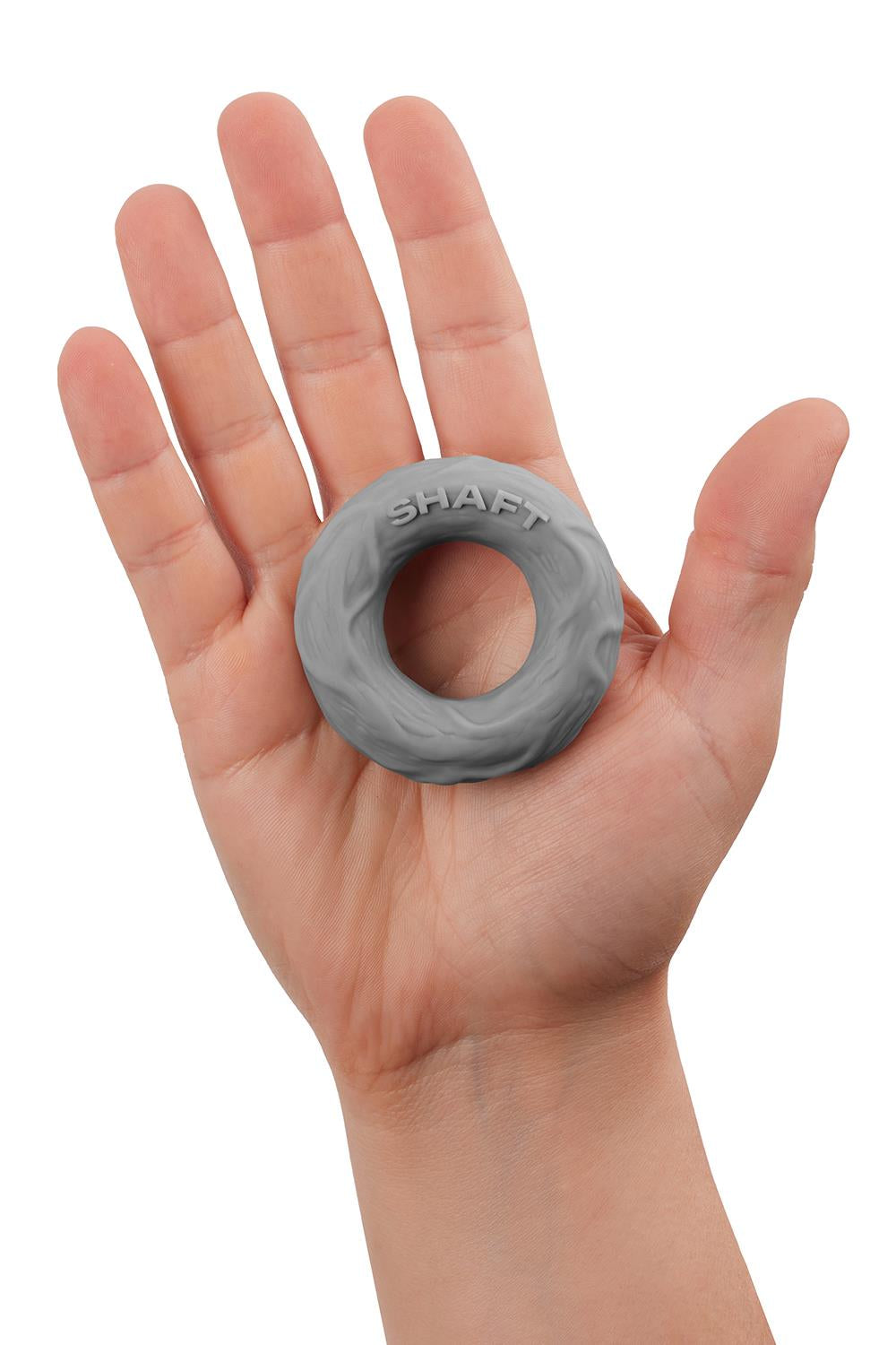 Shaft Cock Ring Model R Size 1 Small Grey
