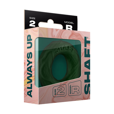 Shaft Cock Ring Model R Size 2 Medium Green