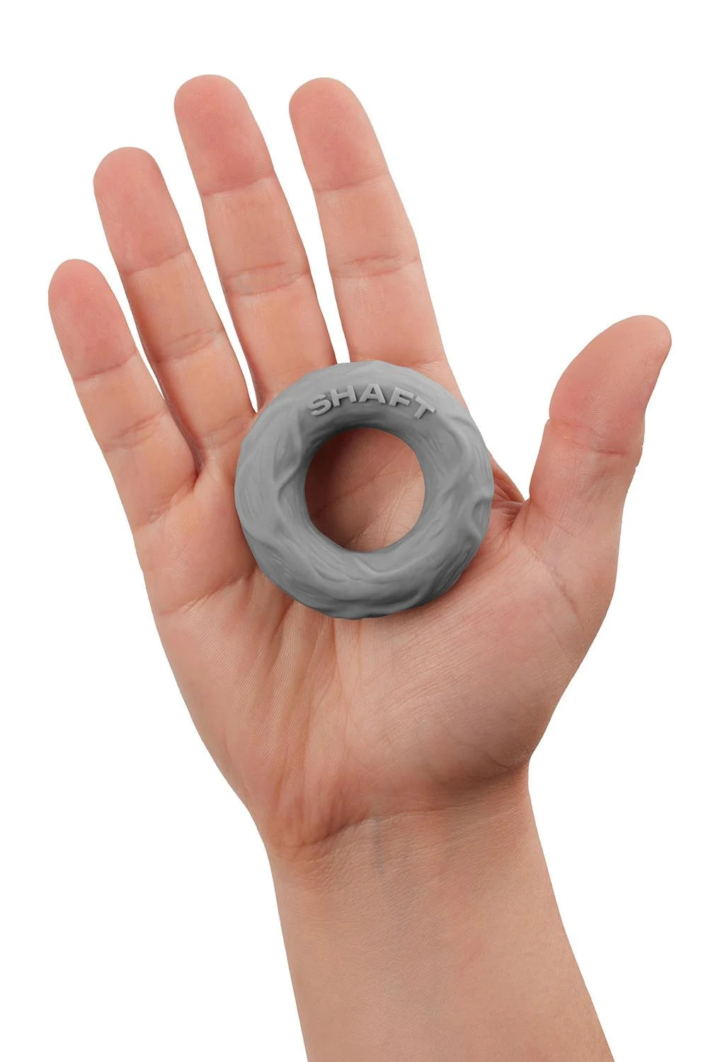 Shaft Cock Ring Model R Size 2 Medium Grey