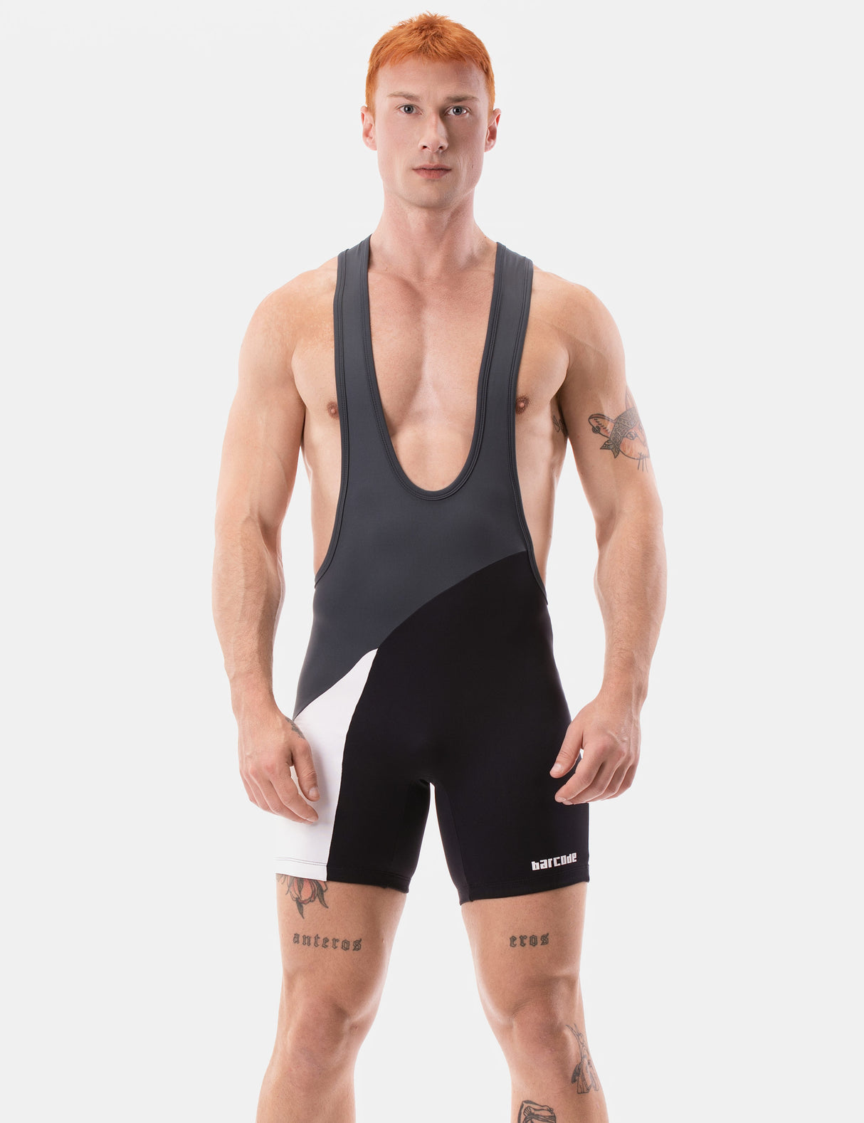 Barcode Berlin Singlet Luckenwalde Titanium White Black
