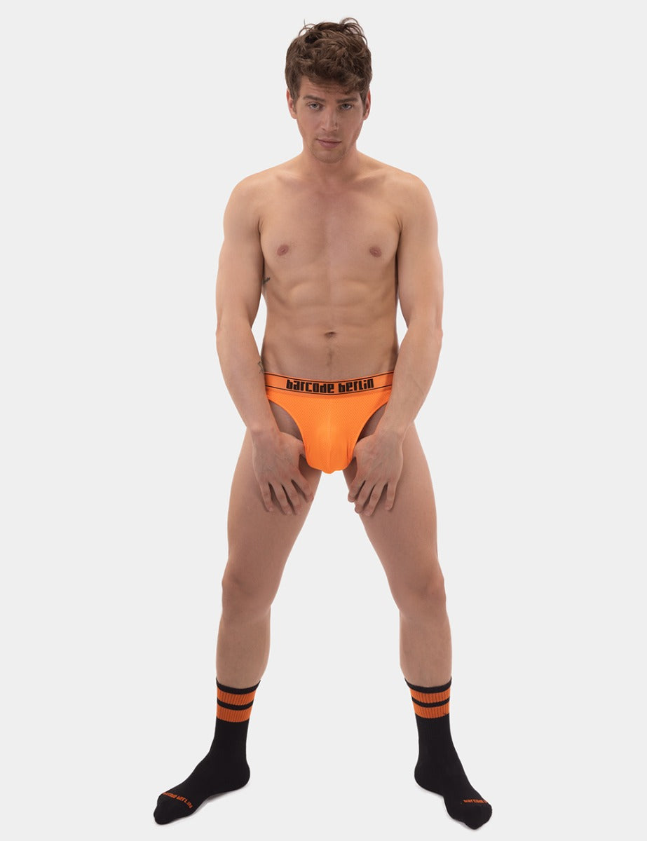 Barcode Berlin Thong Iver Neon Orange Black