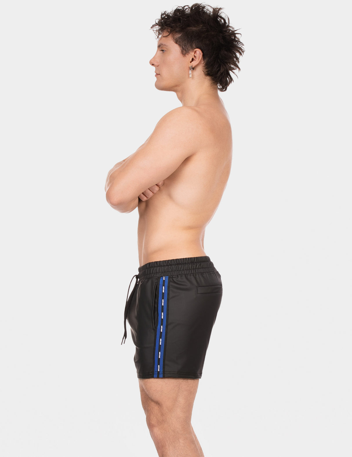 Barcode Berlin Fetish Short Zulu Black Blue
