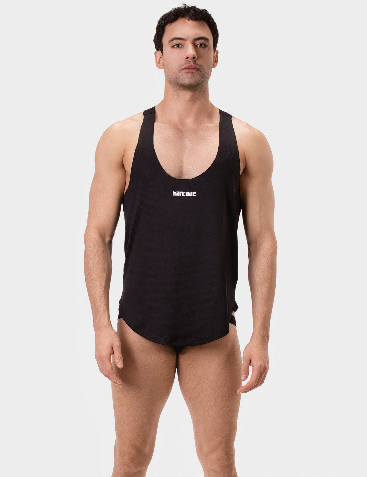 Barcode Berlin Tank Top Siler Black