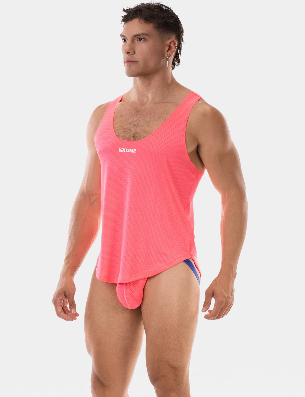 Barcode Berlin Tank Top Siler Pink