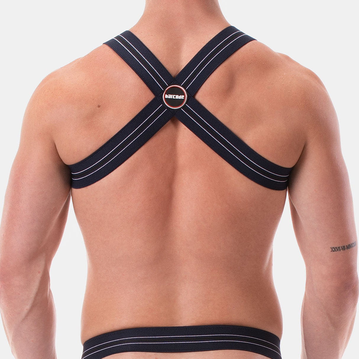 Barcode Berlin Harness Hapero Navy White Black