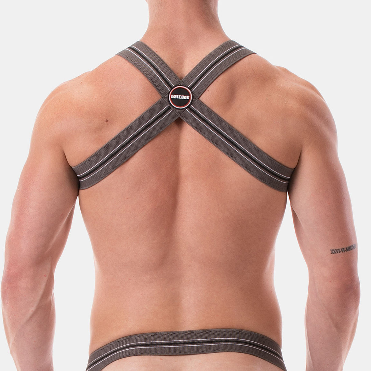 Barcode Berlin Harness Hapero Grey White Black