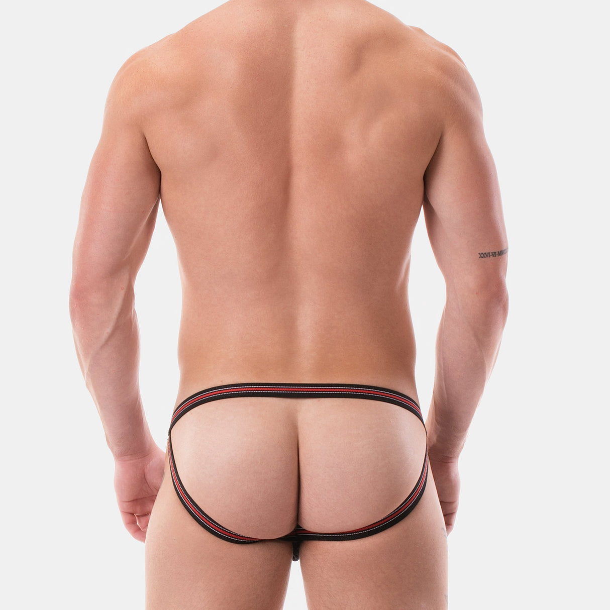 Barcode Berlin Jockstrap Vanko Black White Red