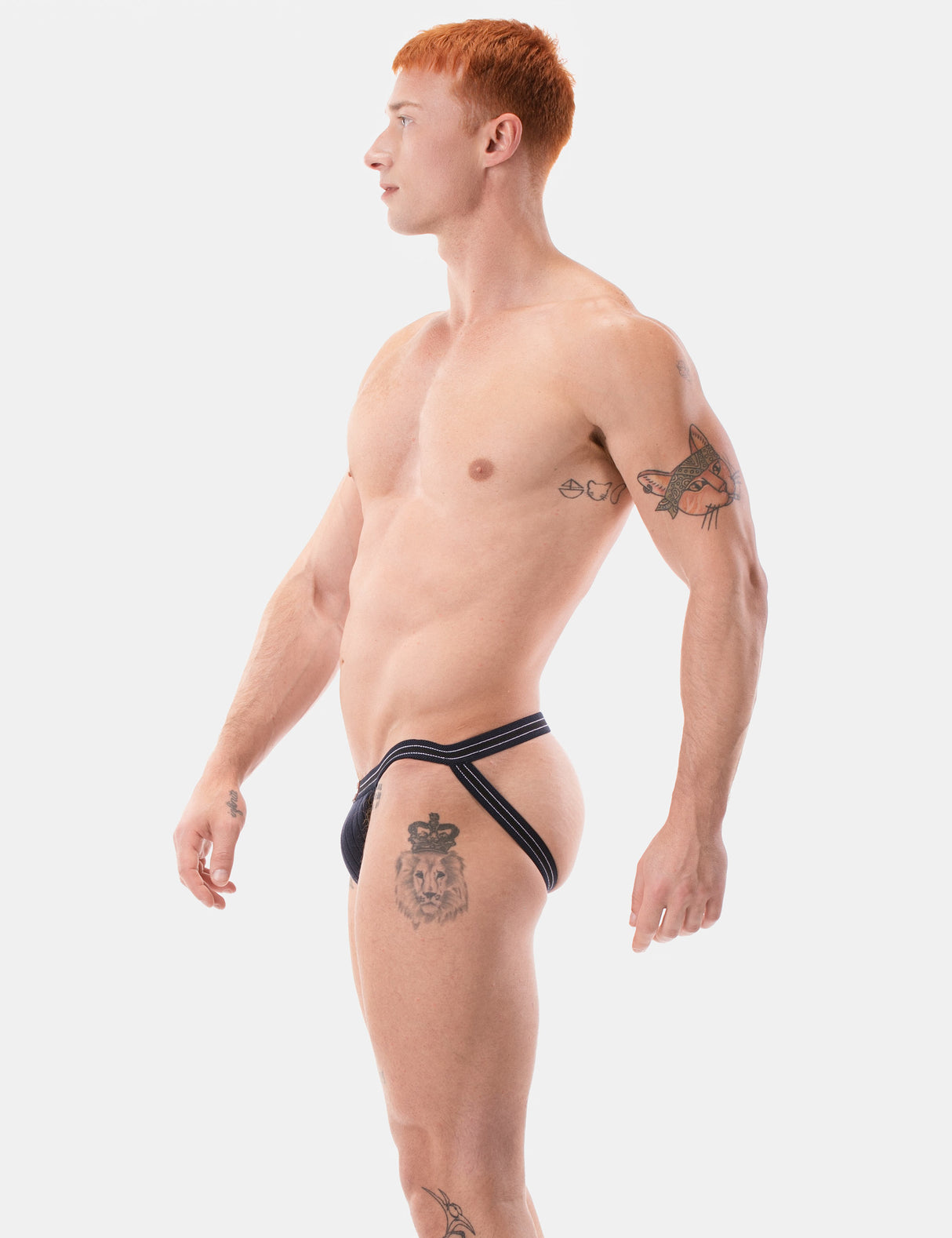 Barcode Berlin Jockstrap Vanko Navy White Black