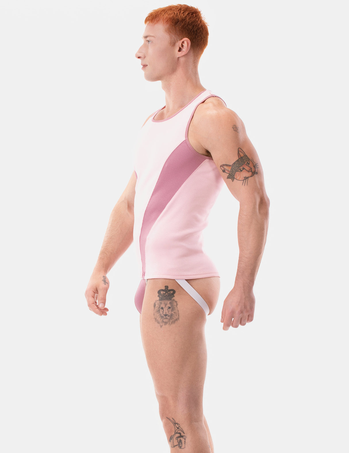 Barcode Berlin Tank Top Dervi Rose Brownish Purple