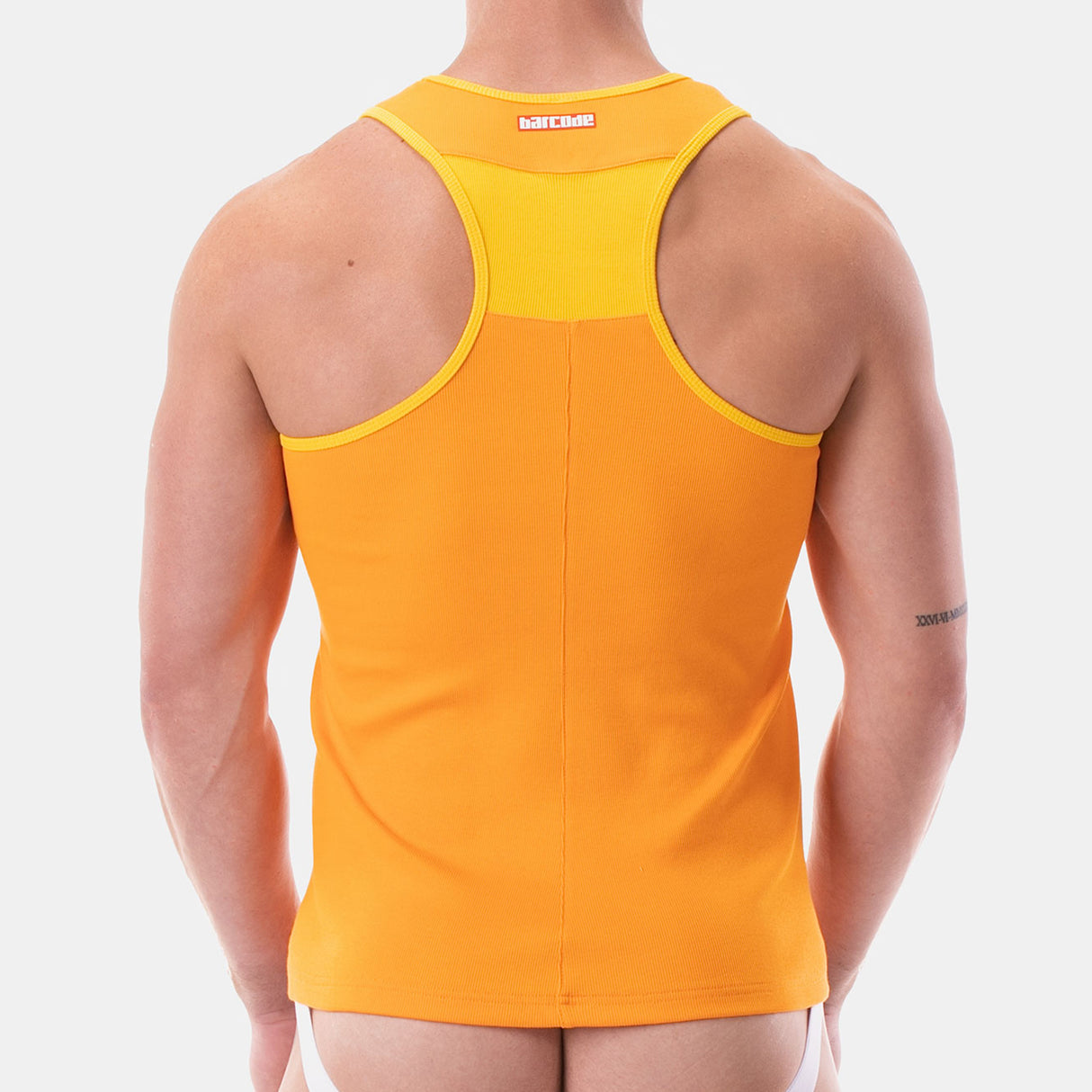 Barcode Berlin Tank Top Dervi Orange Yellow